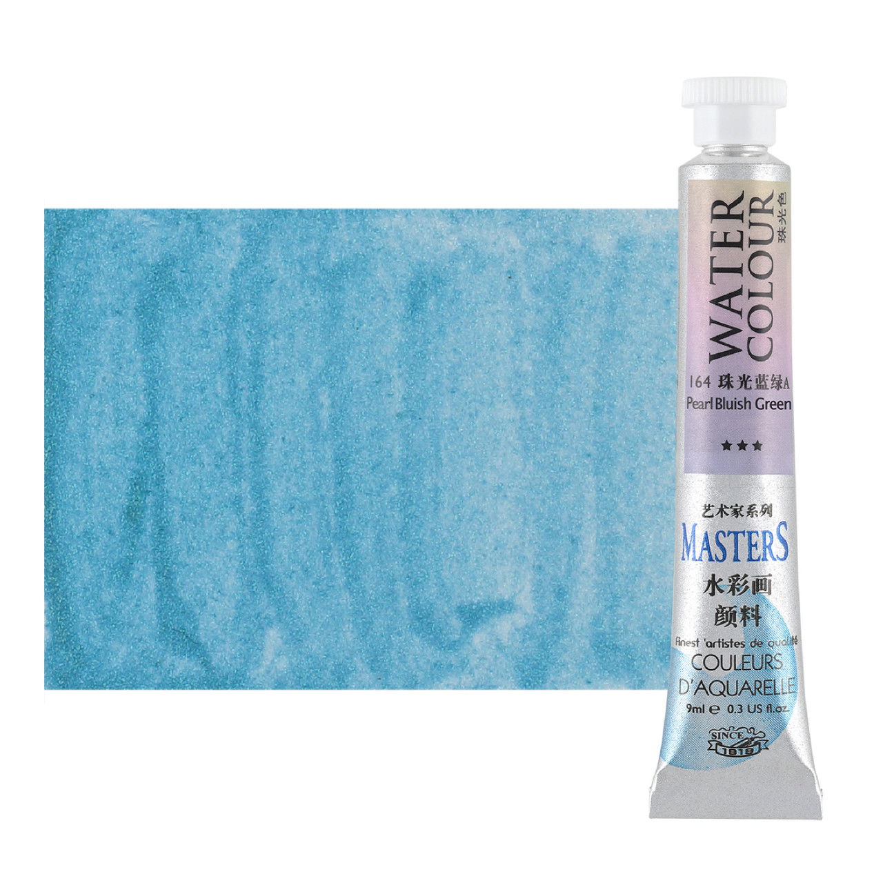 Maries Master Quality Watercolor 9 ml Pearl Bluish Green - (90871)