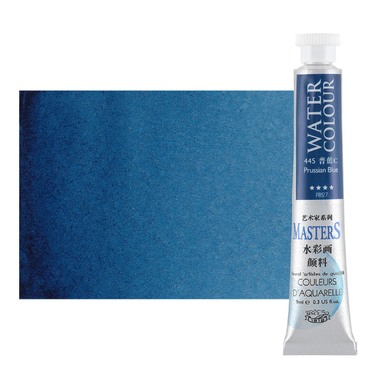 Maries Master Quality Watercolor 9 ml Prussian Blue - (90881)