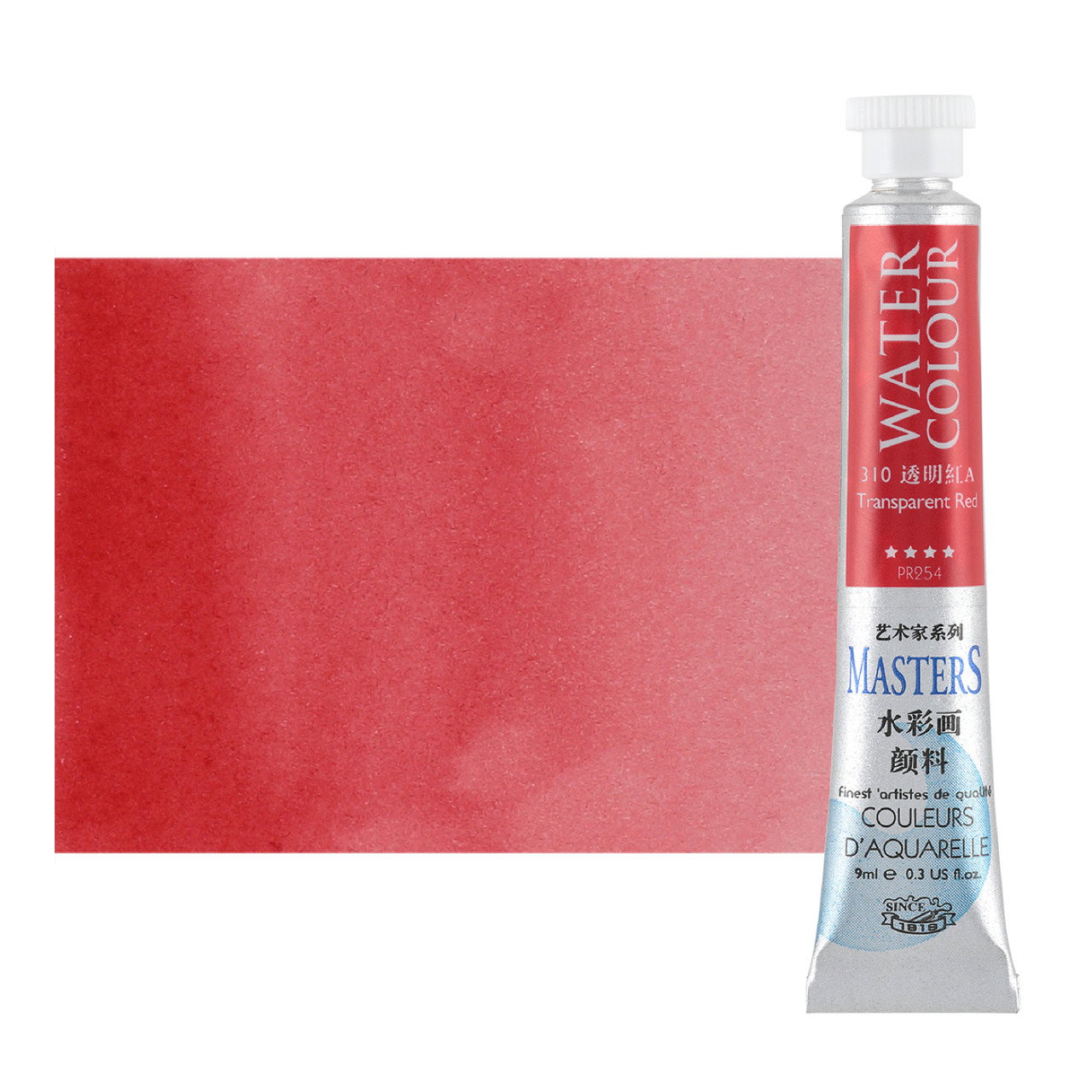 Maries Master Quality Watercolor 9 ml Transparent Red - (90890)