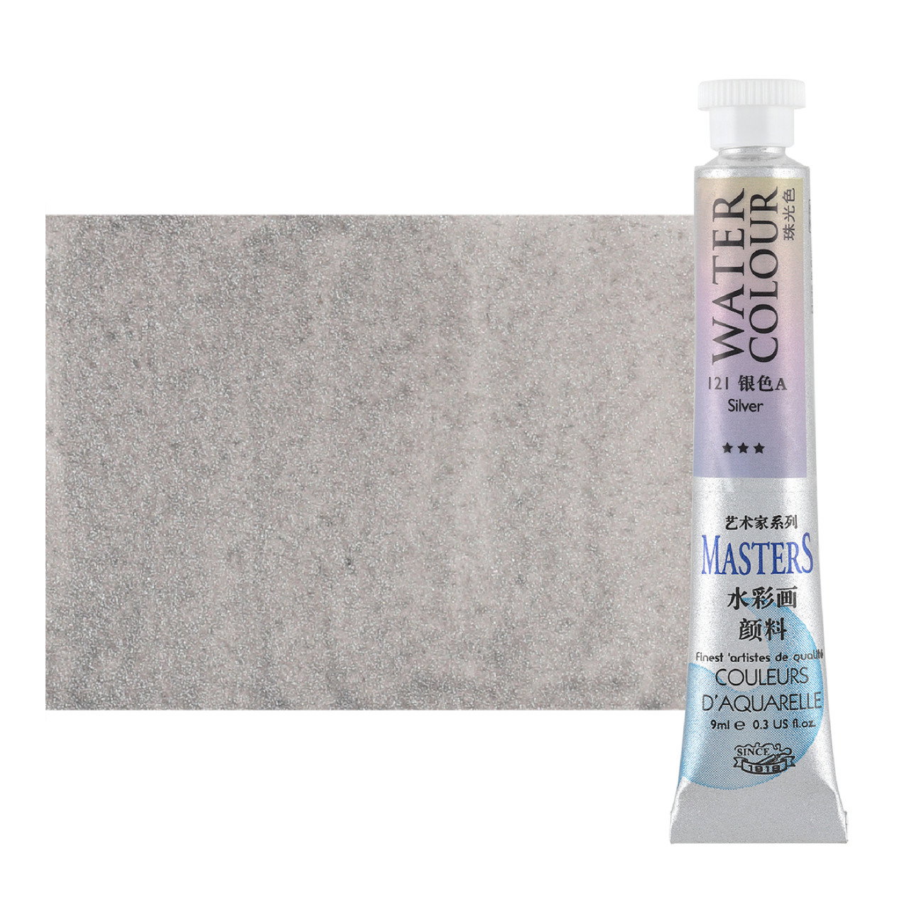 Maries Master Quality Watercolor 9 ml Silver - (90888)