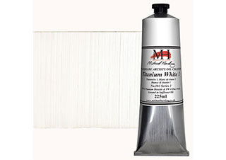 Michael Harding Artists Oil Colour 225ml Titanium White #1 - (200000146)