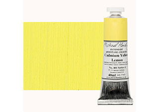 Michael Harding Artists Oil Colour 40ml Cadmium Yellow Lemon - (200000029)