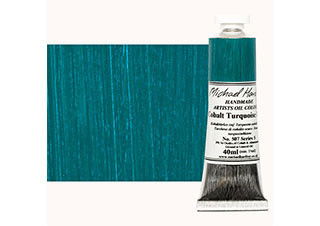 Michael Harding Artists Oil Colour 40ml Cobalt Turquoise Deep - (200000033)