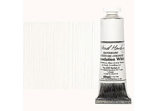 Michael Harding Artists Oil Colour 40ml Foundation White - (200022378)