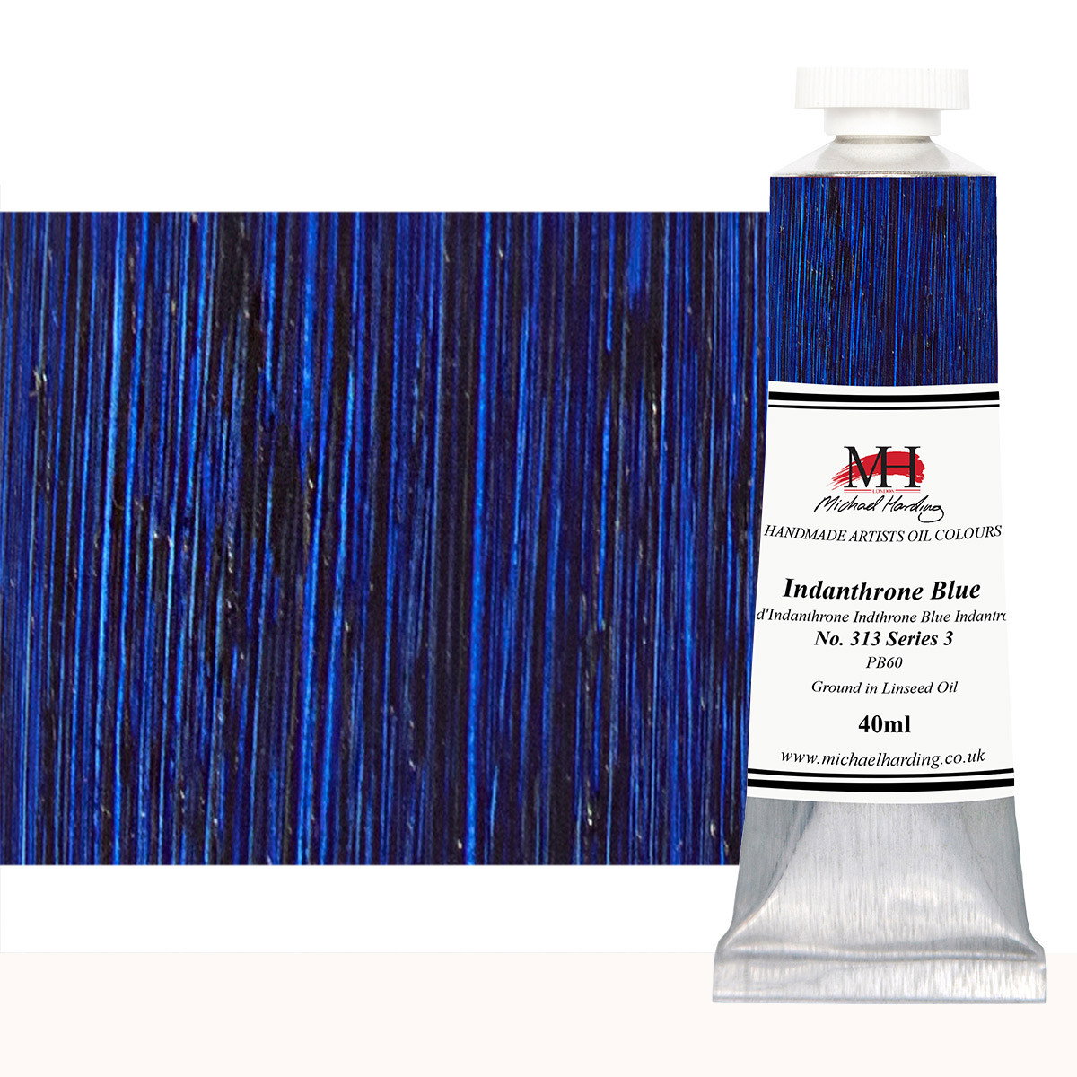 Michael Harding Artists Oil Colour 40ml Indanthrone Blue - (200036689)