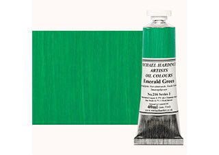 Michael Harding Artists Oil Colour 40ml Emerald Green - (200000039)