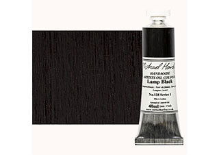 Michael Harding Artists Oil Colour 40ml Lamp Black - (200000051)