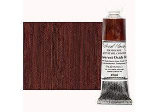 Michael Harding Artists Oil Colour 40ml Transparent Oxide Brown - (200017495)