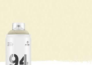 Montana Colors MTN 94 Spray Paint Bone White 400ml Can - (1000077568)