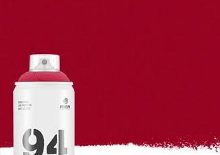 Montana Colors MTN 94 Spray Paint Clandestine Red 400ml Can - (1000077571)