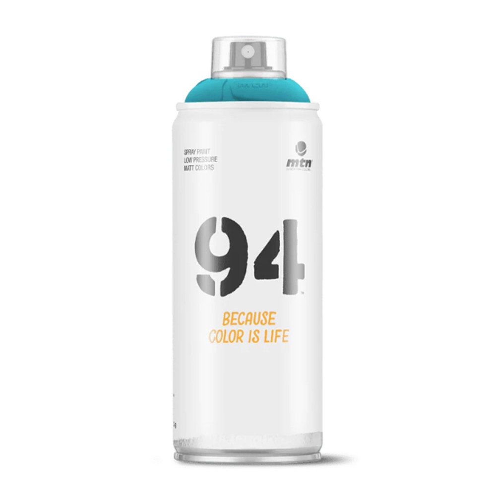 Montana Colors MTN 94 Spray Paint Cyan 400ml Can - (1000082108)
