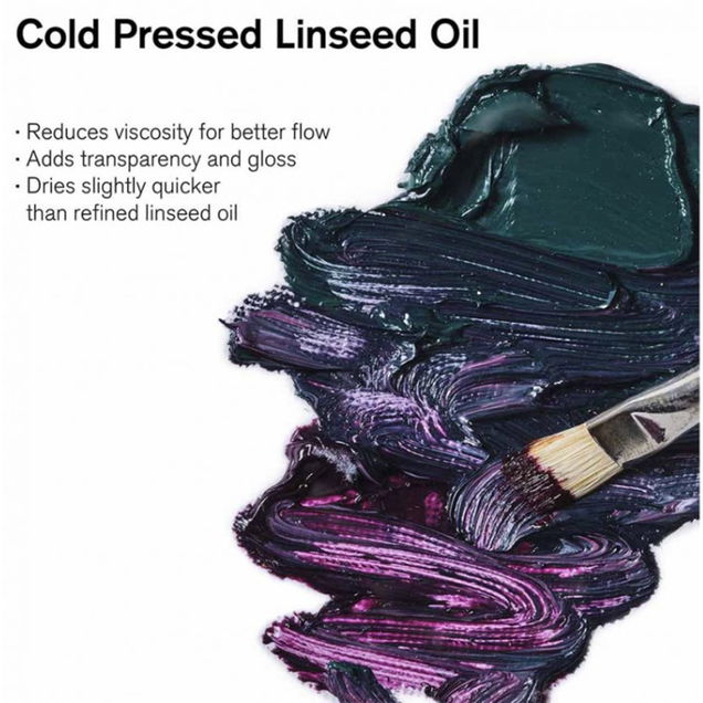 Winsor & Newton Cold Pressed Linseed Oil Medium Winsor & Newton Cold Pressed Linseed Oil Medium