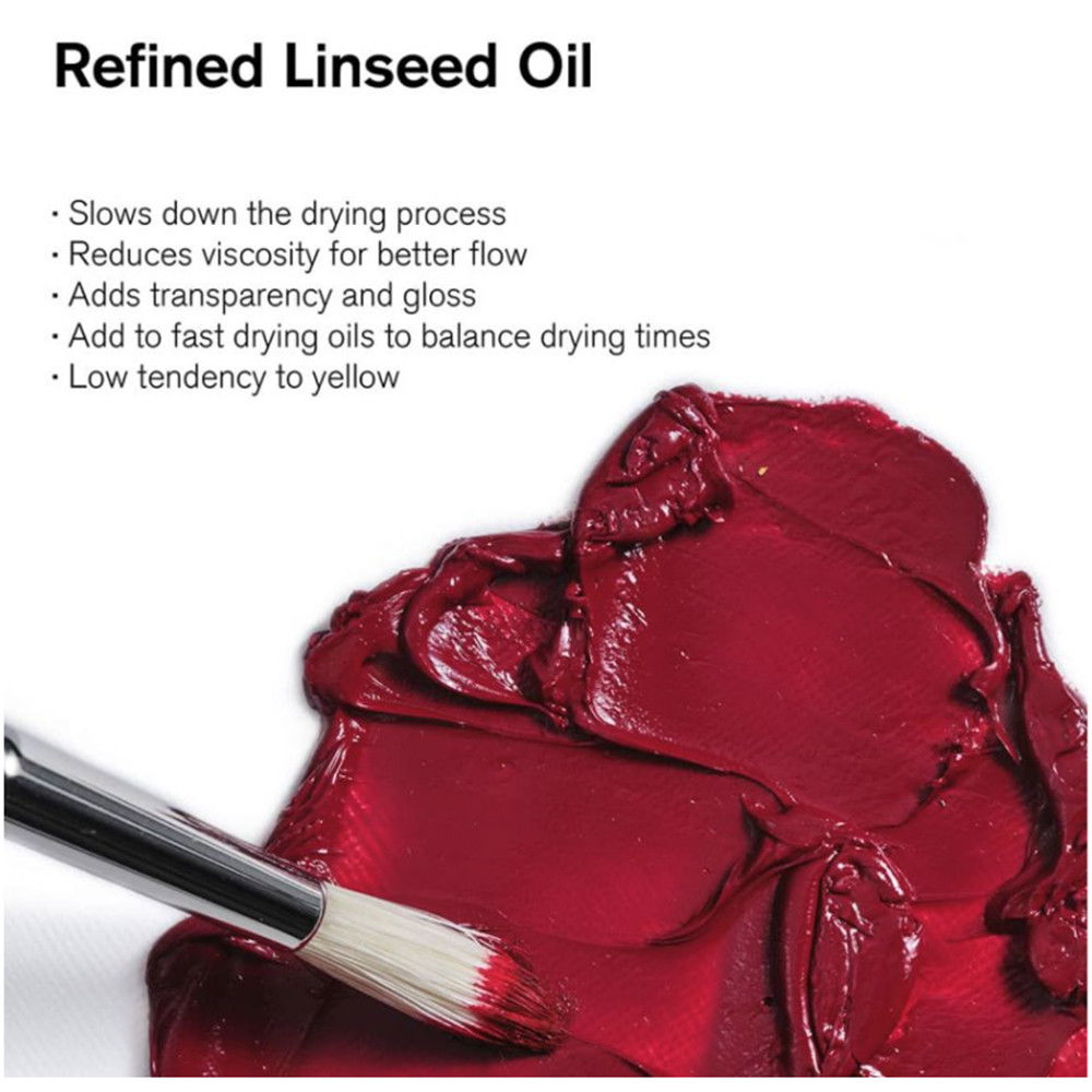 Winsor & Newton Refined Linseed Oil Medium