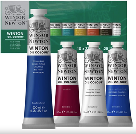 Winsor Newton Winton Oil Color 37ml Starter Set of 10