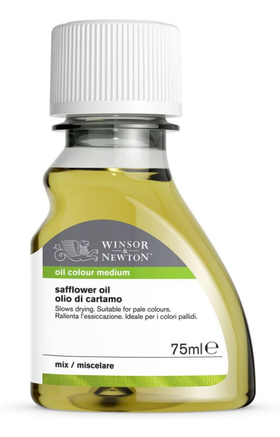 Winsor Newton Refined Safflower Oil 75ml Bottle