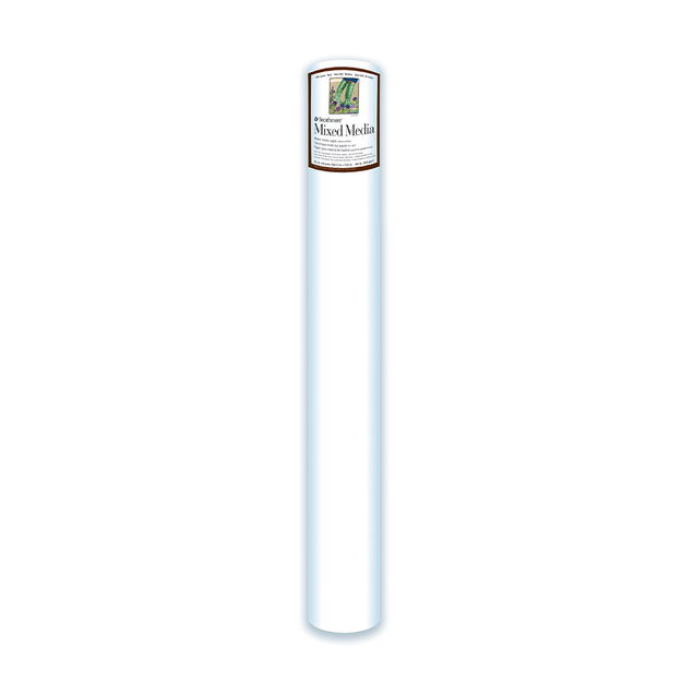 Strathmore 400 Series Mixed Media Paper Roll 42" x 8 Yards Strathmore 400 Series Mixed Media Paper Roll 42" x 8 Yards