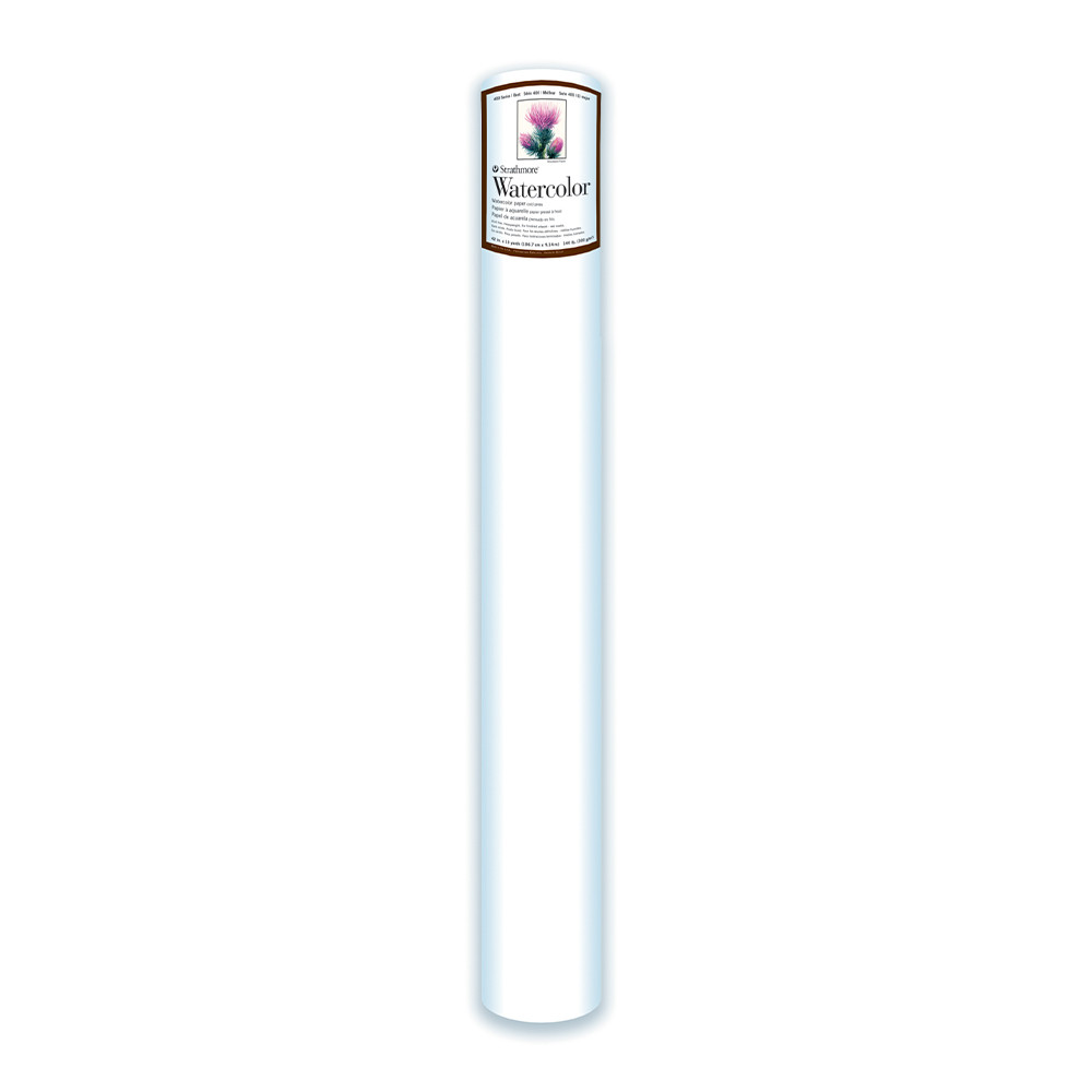 Strathmore 400 Series Watercolor Paper Roll 42"x10 Yards