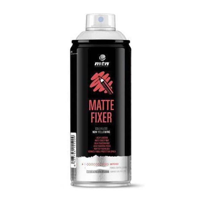 Montana Colors MT 94 Spray Paint Matt Fixer - Fixative Lacquer 400ml Can - (1000082149) Montana Colors MT 94 Spray Paint Matt Fixer - Fixative Lacquer 400ml Can - (1000082149)