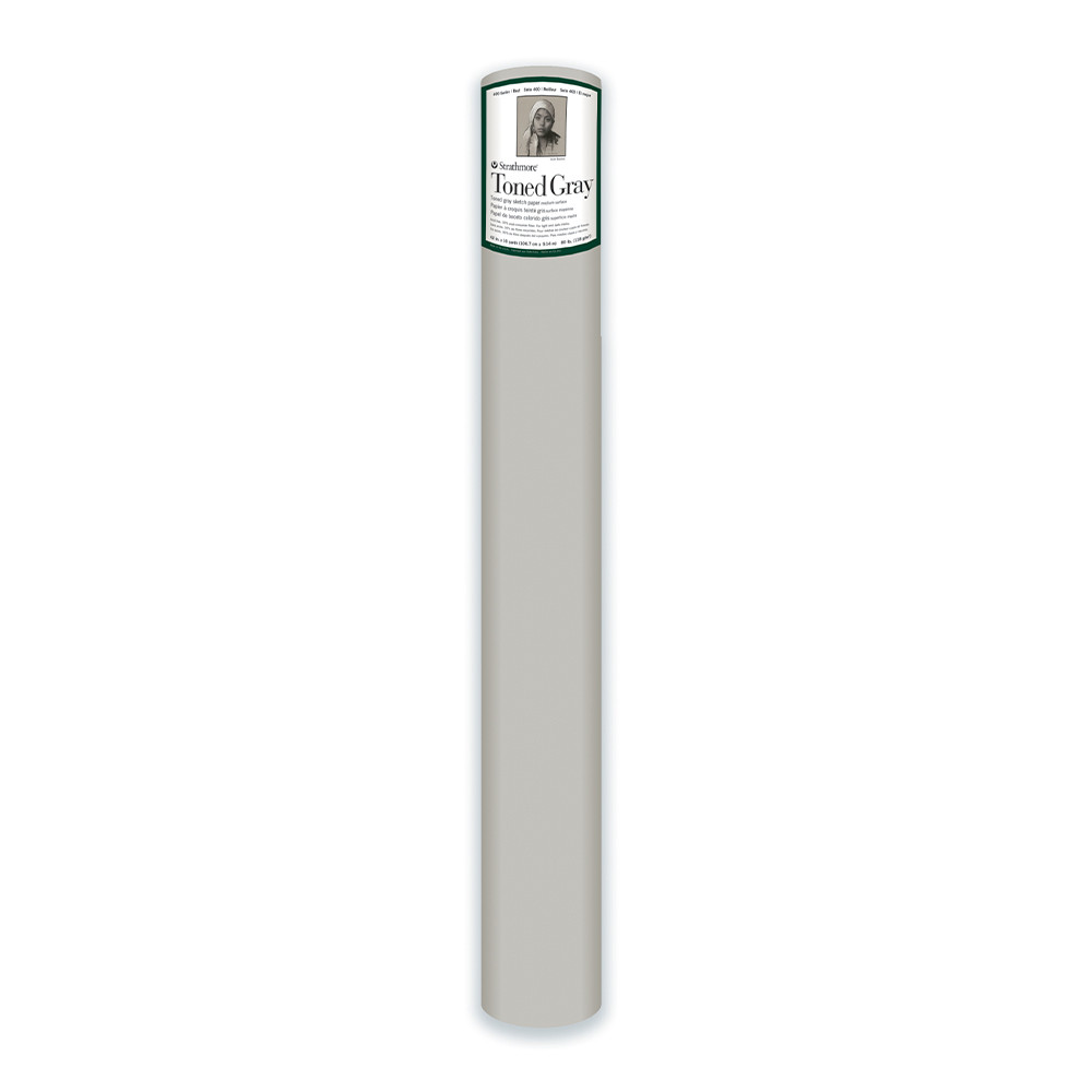 Strathmore 400 Series Recycled Toned Grey Paper Roll 42" x 10 Yards