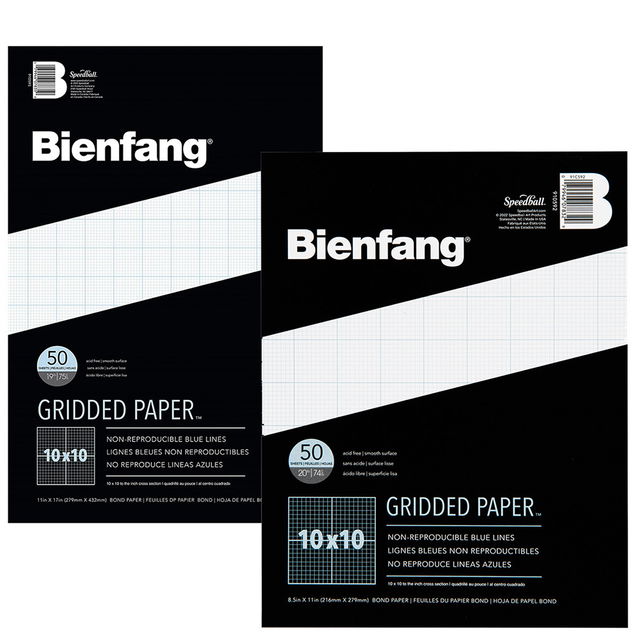 Bienfang Cross Section Gridded Paper Pads Bienfang Cross Section Gridded Paper Pads