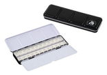 New York Central Metal Watercolor Palette with 24 Empty Half Pans
