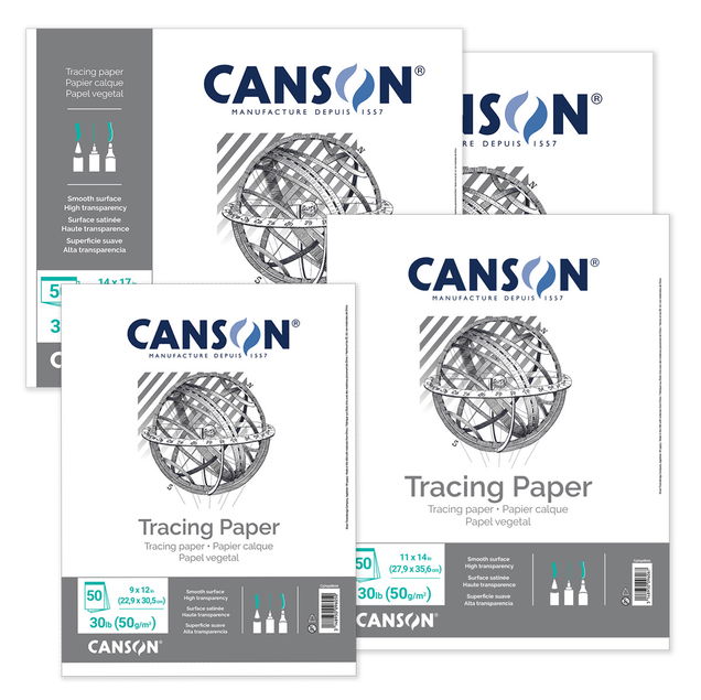 Canson Tracing Paper Pads Canson Tracing Paper Pads