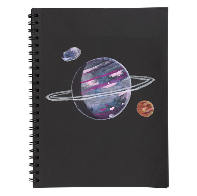 Creative Mark Midnight Black Media Pad 9x12 - (90302) Creative Mark Midnight Black Media Pad 9x12 - (90302)