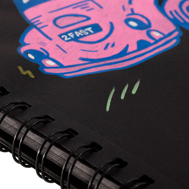 Creative Mark Midnight Black Media Pad 9x12 - (90302) Creative Mark Midnight Black Media Pad 9x12 - (90302)