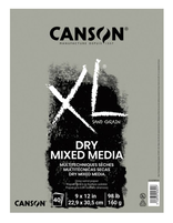 Canson XL Sand Grain 160 gsm Gray 9X12 Fold-Over Pad Canson XL Sand Grain 160 gsm Gray 9X12 Fold-Over Pad