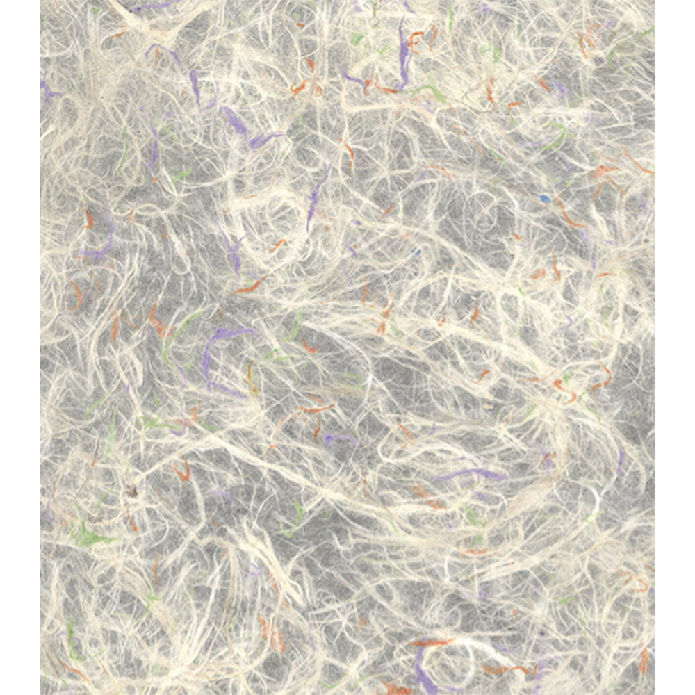 Colored Hemp on Lokta 19"x29" Decorative Paper