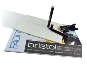 Fabriano Bristol+ Pad 11x14 (20 Sheets)