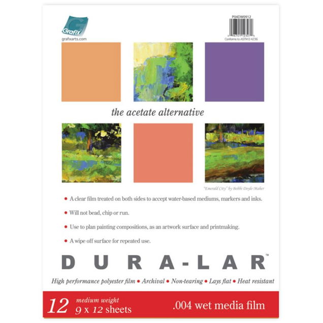 Grafix Dura-Lar Wet Media Pads Grafix Dura-Lar Wet Media Pads