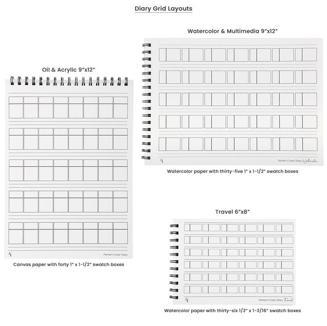 HG Concepts Painter's Diary HG Concepts Painter's Diary