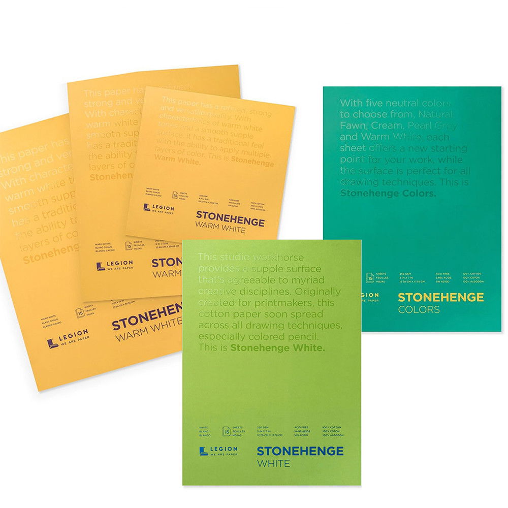 Stonehenge Drawing & Printmaking Paper Pads