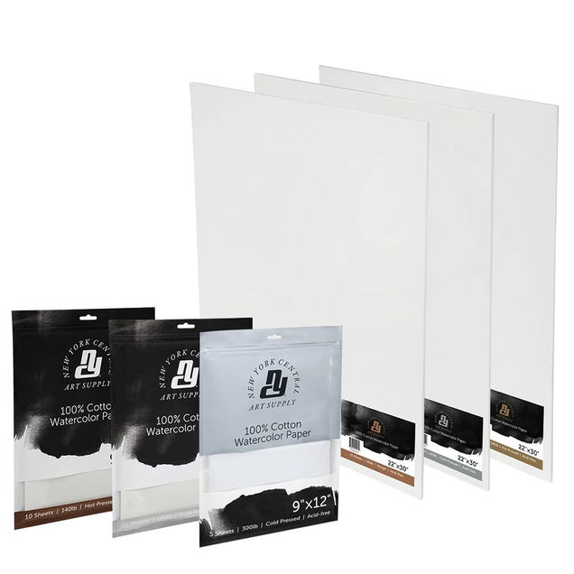 New York Central Watercolor Paper Packs New York Central Watercolor Paper Packs