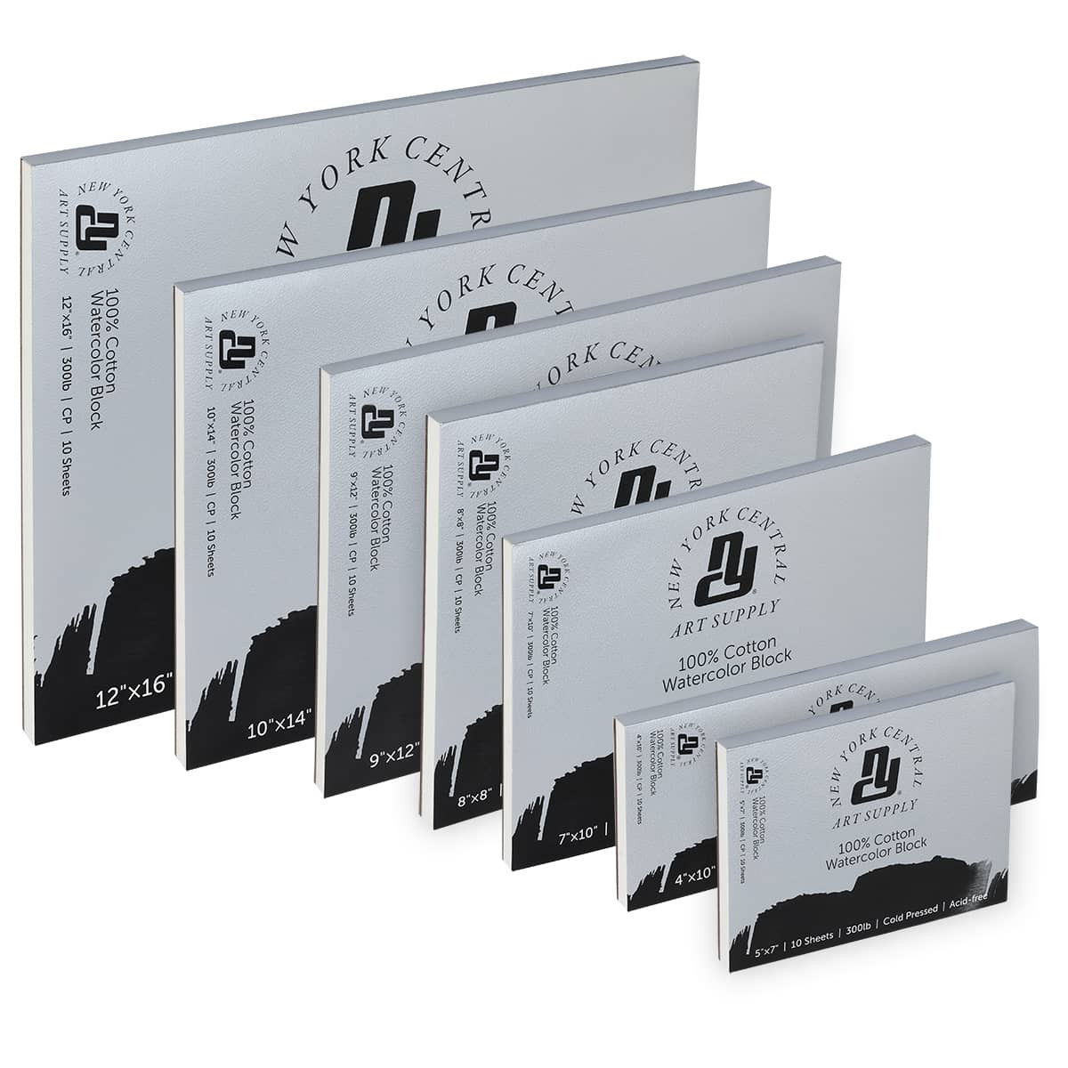 New York Central Watercolor Paper Blocks