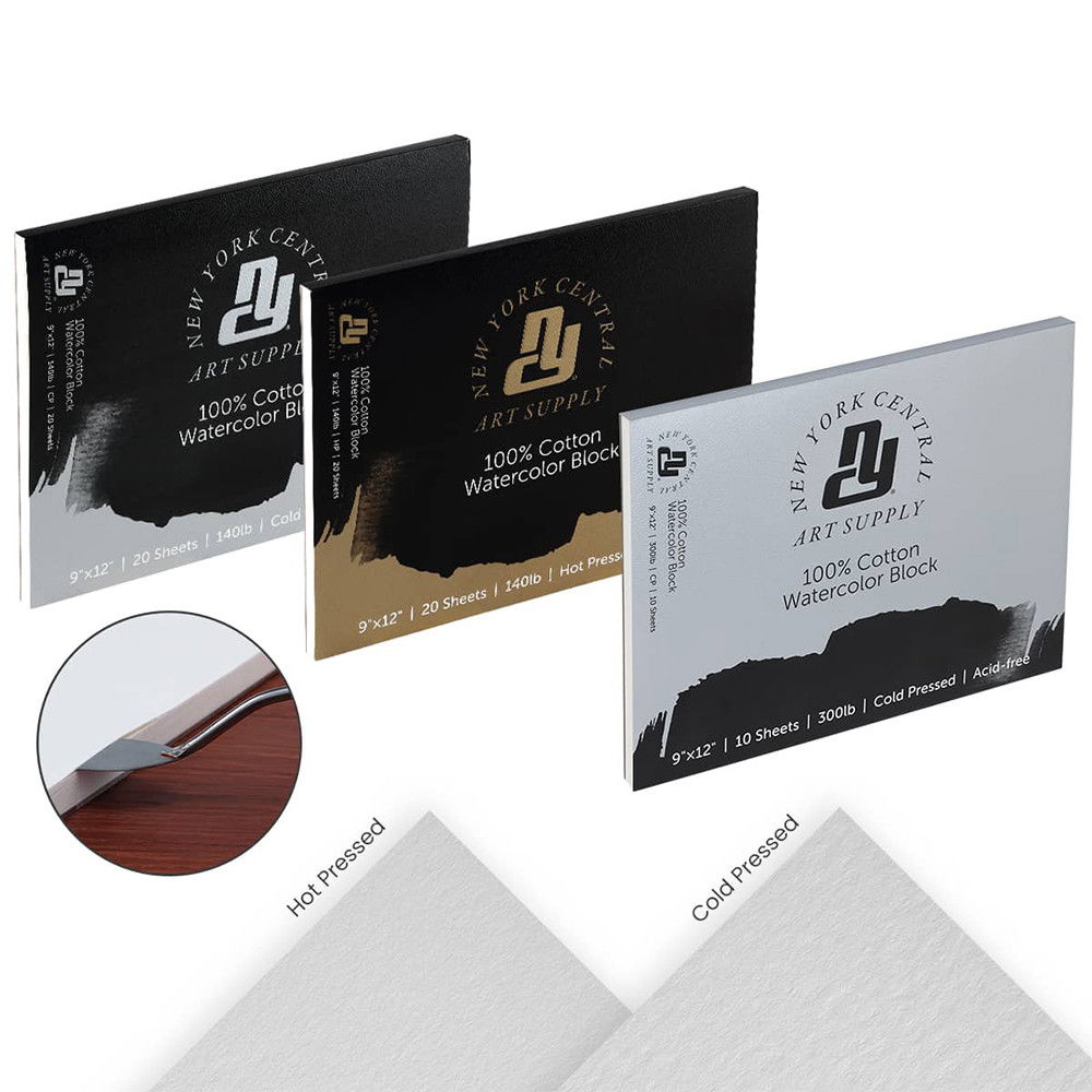 New York Central Watercolor Paper Blocks