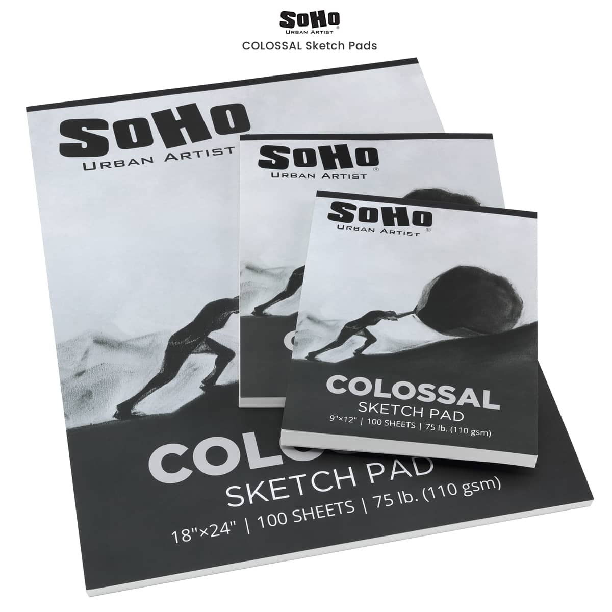 SoHo Colossal Sketch Paper Pads