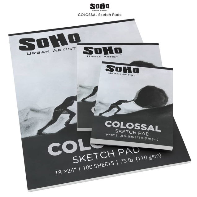 SoHo Colossal Sketch Paper Pads SoHo Colossal Sketch Paper Pads