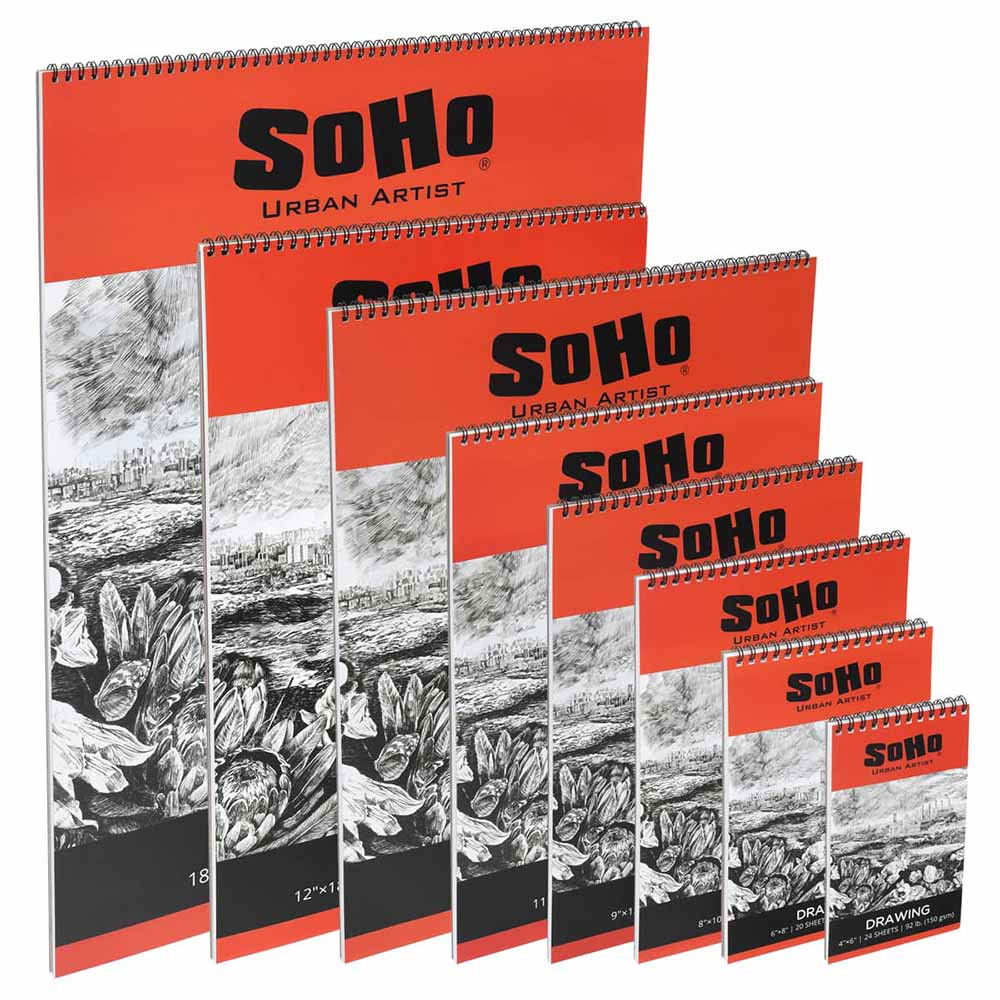 SoHo 92lb. Drawing Paper Pads