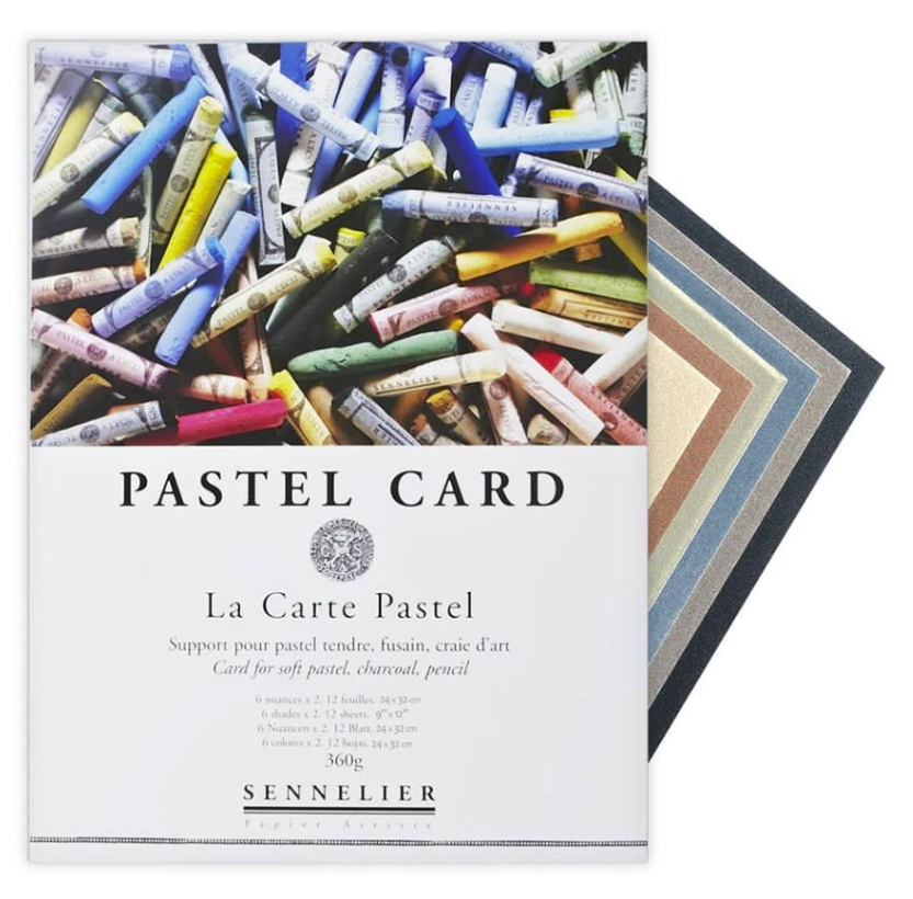 Sennelier La Carte Pastel Paper Pad 9x12 (12 Sheets)