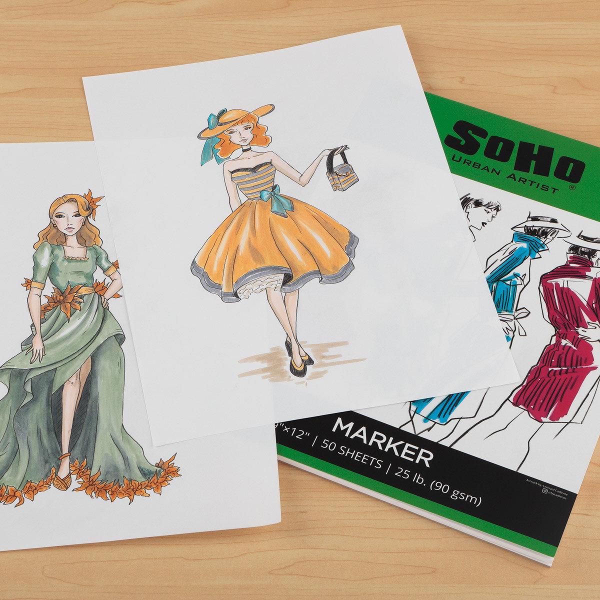 SoHo Marker Paper Pads