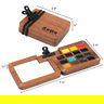 SoHo E-Z Lift Artist Watercolors Mini Wooden Travel Pan Set of 15 SoHo E-Z Lift Artist Watercolors Mini Wooden Travel Pan Set of 15