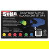 SoHo Urban Acrylic 75mL Fluorescent Set of (6) SoHo Urban Acrylic 75mL Fluorescent Set of (6)