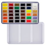 SoHo E-Z Lift Artist Watercolors Pan Set of 36