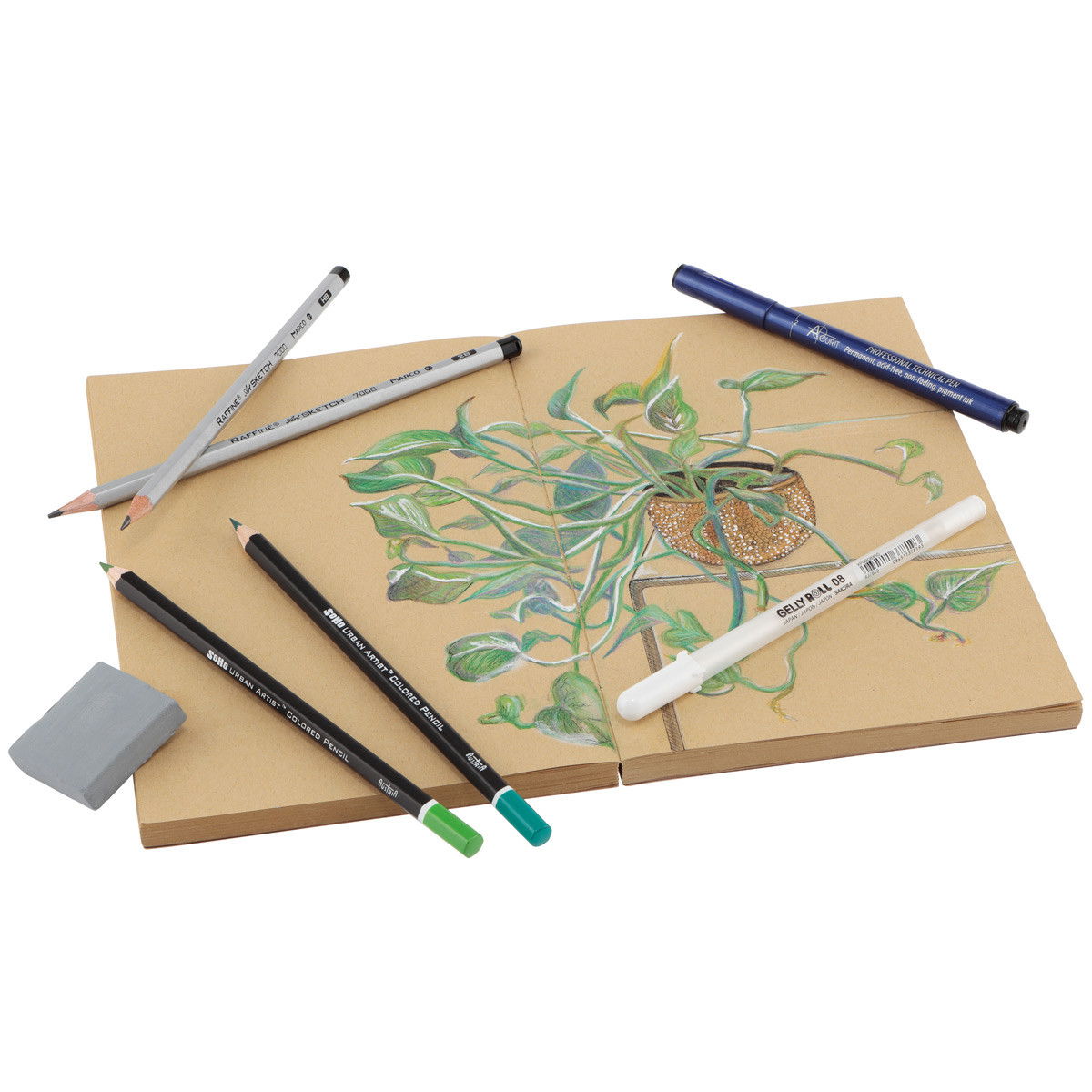 SoHo Open Bound Sketch Pads