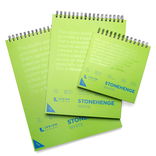 Stonehenge White Wire-Bound Journals