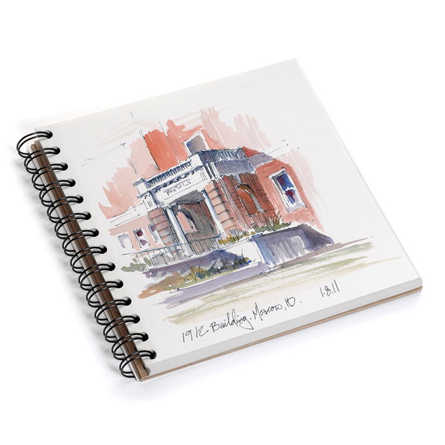 Stonehenge White Wire-Bound Journals Stonehenge White Wire-Bound Journals