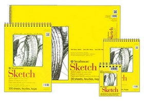 Strathmore 300 Series Spiral Bound Sketch Pads