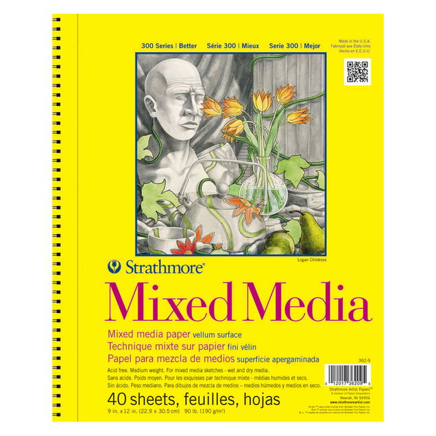 Strathmore 300 Series Mixed Media Pads Strathmore 300 Series Mixed Media Pads